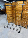 Rolling Clothing Rack