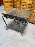Stone/Tile Top End Table