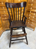 Vintage Oak Hill Wooden High Chair