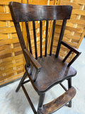 Vintage Oak Hill Wooden High Chair