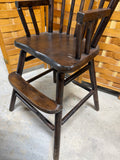 Vintage Oak Hill Wooden High Chair