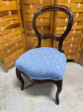 Victorian Style Balloon Back Side Chair