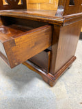 Wood Carved Hanging Wall Shelf