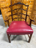 Georgian Style Ladder Back Arm Chair