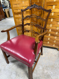 Georgian Style Ladder Back Arm Chair