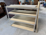 Metal and MDF Garage Shelf