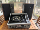 Zenith Allegro “wedge” record player with original speakers