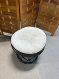 Bamboo Style Foot Stool/Ottman