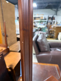 Wood Hanging Wall Mirror and Drawer