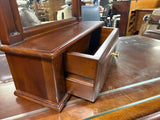 Wood Hanging Wall Mirror and Drawer