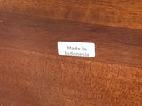 Wood Hanging Wall Mirror and Drawer