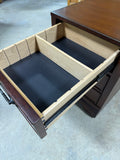 Aspen Home File Drawers with Keys on Casters