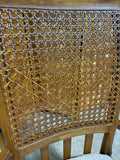 Thomasville Cane Back Arm Chair - see photos for condition