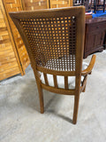 Thomasville Cane Back Arm Chair - see photos for condition