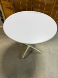 Round White Dinette Table