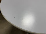 Round White Dinette Table