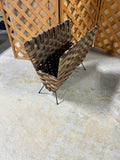 Rattan Woven Magazine Rack