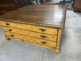 Painted Square Coffee Table***HEAVY ITEM*** READ DESCRIPTION ON PICK UP POLICY***