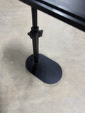 Small Media Stand with Adjustable Height