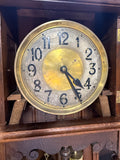 Antique German Open-Well Grandfather Clock - Art Nouveau Styling