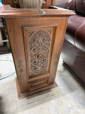Antique German Open-Well Grandfather Clock - Art Nouveau Styling