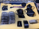 Hardsided Case with Miscellaneous Photography Equipment - Light Meter (A)