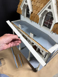 Victorian Style Doll House - Needs Repair and Cleaning
