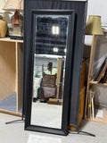 Large Black Framed Mirror