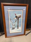 Country Cardinals by Harry Lamar Richardson signed and numbered print
