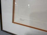 "Napa" a Stephen Luskin Signed and Numbered Etching (Needs New Glass)