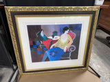 Little Round Table #7 by Itzchak Tarkay - Signed Serigraph with COA