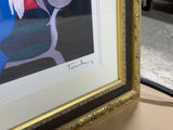 Little Round Table #7 by Itzchak Tarkay - Signed Serigraph with COA