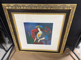 Time to Relax by Itzchak Tarkay - Signed Serigraph with COA