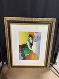 Sophisticated by Itzchak Tarkay - Signed Serigraph with COA