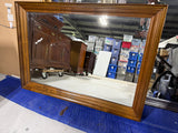Large Wood Framed Mirror by Waterford Furntiure Makers