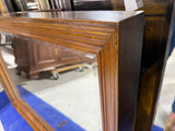 Large Wood Framed Mirror by Waterford Furntiure Makers