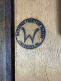 Large Wood Framed Mirror by Waterford Furntiure Makers