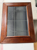Crackle Framed Mirror