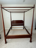Queen Size Henkel Harris Four-Poster Canopy Bed