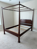 Queen Size Henkel Harris Four-Poster Canopy Bed