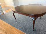 Henkel Harris Dining Table and 8 Chairs, 3 leaves and Pads Included ***HEAVY ITEM***READ DETAILS ON PICK UP POLICY***