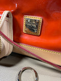 Dooney & Bourke Orange Purse with Wristlet - See Photos