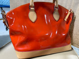 Dooney & Bourke Orange Purse with Wristlet - See Photos