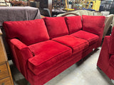 Aquarius LAF Red Sectional Sofa***HEAVY ITEM***READ DETAILS ON PICK UP POLICY***