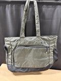 LL Bean Olive and Black Tote