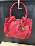 Red Michael Kors Purse with Tassle