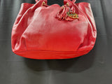 Red Michael Kors Purse with Tassle