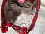 Red Michael Kors Purse with Tassle
