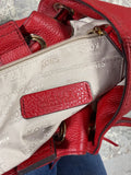 Red Michael Kors Purse with Tassle