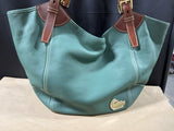 Dooney & Bourke Green Leather Purse - SEE PHOTOS